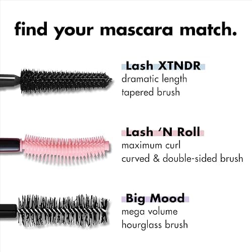 e.l.f. Lash XTNDR Mascara, Made With Tubing Technology For The Look Of Lash Extensions, Clump & Flake Free, Vegan & Cruelty-Free, Soft Black - 7 ml (Pack of 1) - Soft Black thumbnail 7