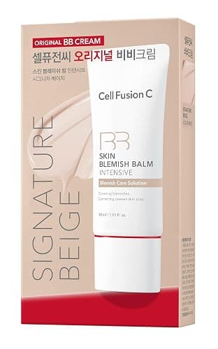 Cell Fusion C Skin Blemish Balm No.23 Signature Beige - Light/Medium, Lightweight BB Cream with Ceramide, Tinted Moisturizer for Sensitive Skin, SPF-Free, Korean Makeup, 1.01 fl.oz. thumbnail 8