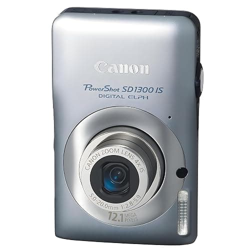 Canon PowerShot SD1300 IS 12.1 MP Digital Camera with 4x Wide Angle Optical Image Stabilized Zoom and 2.7-Inch LCD (Silver) thumbnail 2