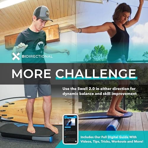 Revbalance Swell 2.0 - Surf & Paddle Balance Board Trainer thumbnail 4