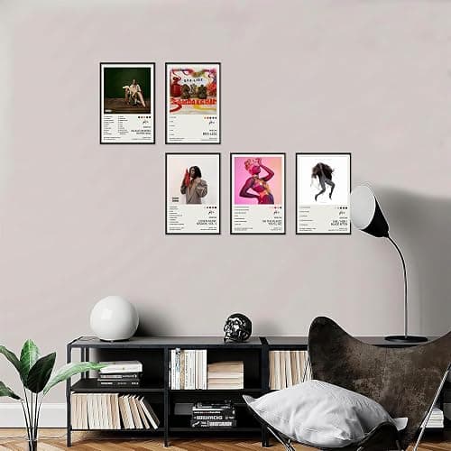 WIFZSASK Doechii Poster mit Albumcover, limitierte Auflage, ungerahmt, 20 x 30 cm, Leinwandposter, Wandkunst, Dekordruck, Bild, Gemälde für Wohnzimmer, Schlafzimmer, Dekoration thumbnail 2