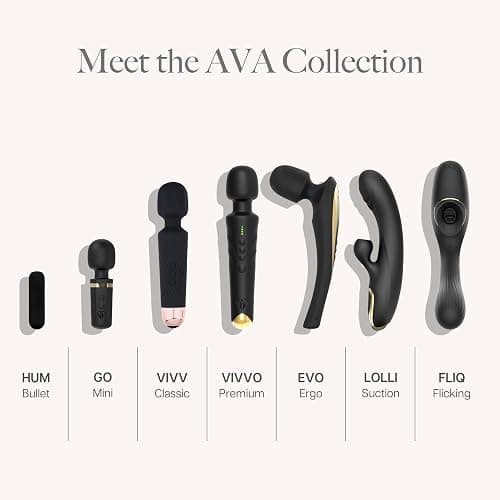 Ava Vibrator Sex Toys – Battery Life 4 Hours | Water Resistant Body Safe Silicone | Clitoral Vibrators Couples Sex Toy with Multi Patterns & speeds Vibrator for Women - Light Pink thumbnail 7