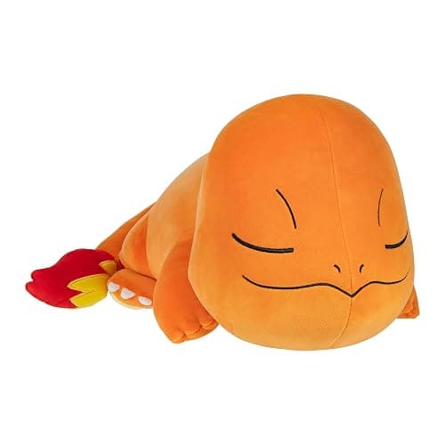 Pokémon Charmander Sleeping Plush - 18-Inch Premium Plush in Sleeping Pose thumbnail 3