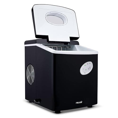 NewAir Counter Top Ice Maker Machine (Black), Compact Automatic Ice Maker, Cubes Ready in 6 Minutes, 28 Pounds in 24 Hours - Perfect for Home/Kitchen/Office/Bar thumbnail 16