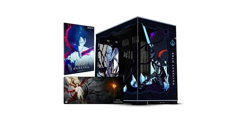 Starforge - Solo Leveling Computer Case Bundle – Lian Li O11 Dynamic EVO RGB E‑ATX/ATX/mATX PC Tower – with UV Printed Artwork - Image 1