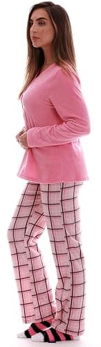 Just Love Womens Ultra-Soft Pajama Pant Set with Matching Socks thumbnail 3