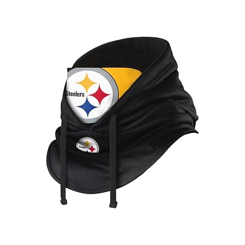 NFL Team Logo Team Color Drawstring Winter Cap Hooded Gaiter Balaclava Face Cover thumbnail 2