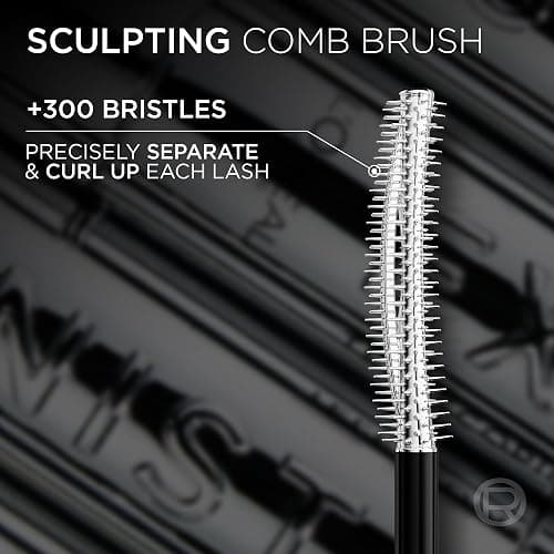 L'Oréal Paris Lengthening Mascara, Telescopic Extensionist, shade Black | Extended Length, Instant Lash Lift Effect, Up To 24H Hold, Does Not Flake Off, Smudge Resistant thumbnail 7