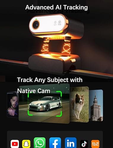 hohem iSteady M7 Gimbal Stabilizer for iPhone, 3-Axis Smartphone Gimbal with Magnetic AI Tracker Fill Light, Detachable Touchscreen Remote Controller, Built-in Extension Rod, 500g Payload thumbnail 4