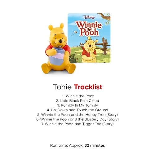 Toniebox 2 Audio Player Bundle for Kids 3+ with Winnie The Pooh, Tigger, Eeyore Figurines and Tonieplay Game & Controller - Cloud Pink thumbnail 8