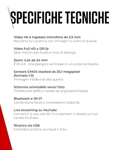 Canon PowerShot G7X Mark III (Argento) – Fotocamera Digitale Compatta con Sensore da 1 Pollice e Video 4K - Perfetta In Condizioni Di Scarsa Illuminazione E Per I Viaggi thumbnail 9