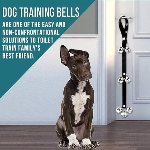 BLUETREE Dog Doorbells Premium Quality Training Potty Great Dog Bells Adjustable Door Bell Dog Bells for Potty Training Your Puppy The Easy Way - 7 Extra Large Loud 1.4 DoorBells thumbnail 3