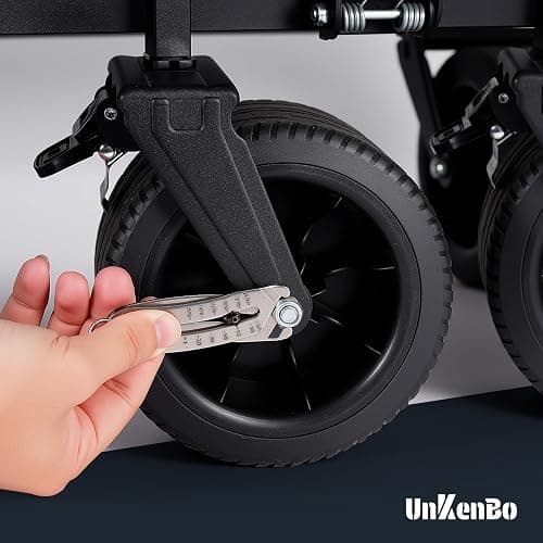 UNKENBO® Bolt Size Finder Tool Keychain - Gauge Bolts & Nuts Head SAE 5/16 to 1" & Metric 8 to 25mm, Wrench & Socket Size Finder, Bolts Nuts Head Measuring Tool Gifts for Men (Galaxy Silver) thumbnail 7