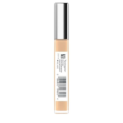 Neutrogena Healthy Skin Radiant Lightweight Brightening Cream Concealer with Peptides & Vitamin E Antioxidant, Non-Comedogenic, Bisque Light/Medium 02 neutral undertones, 0.24 fl. oz thumbnail 8