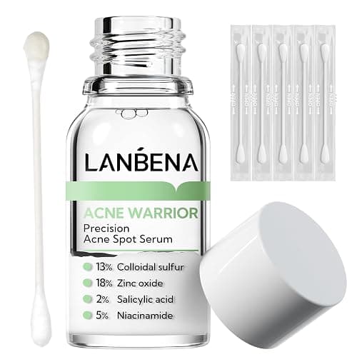 LANBENA Precision Acne Spot Serum, Acne Drying Lotion, Overnight Acne Treatment For Face, Dry Out Pimples, Blemishes, Zits And Clean Pores, 0.42 Fl Oz thumbnail 8