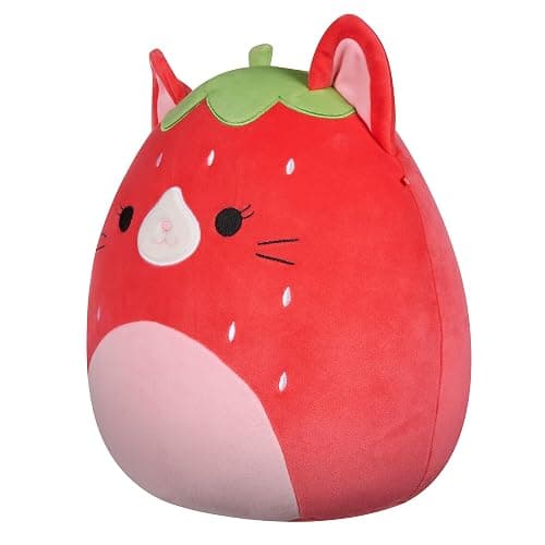 Squishmallows Original 12-Inch Olma Strawberry Cat - Official Jazwares Plush (Medium-Sized) thumbnail 4