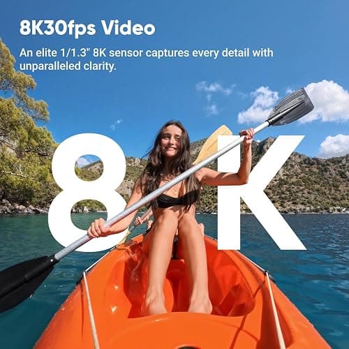 Insta360 Ace Pro 2 Winter Bundle Dual Battery - 8K Waterproof Action Camera Co-Engineered with Leica, 1/1.3" Sensor, Dual AI Chip, Leading Low Light, Superior Audio, Flip Screen & AI Editing for Vlogs thumbnail 6
