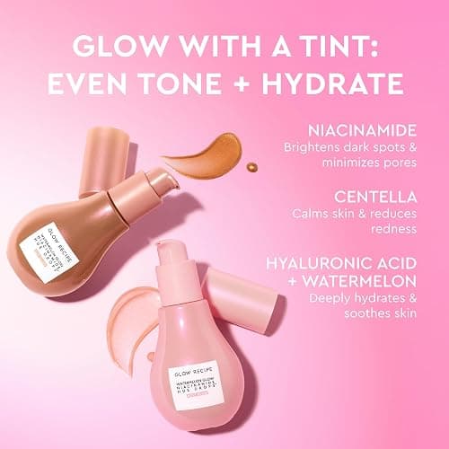 Glow Recipe Hue Drops getöntes Gesichtsserum – leuchtende Drops zum Aufhellen und Hydratisieren – Hautpflege-Make-up-Primer & flüssiger Highlighter thumbnail 8