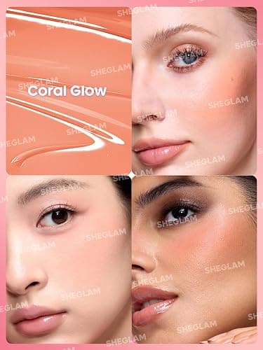 SHEGLAM Color Bloom Liquid Blush-Coral Glow thumbnail 3