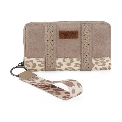 X Wrangler Wristlet Western Wallet Boho Aztec Credit Card Holder for Women - Image 1
