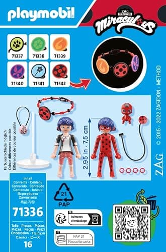 Playmobil Miraculous: Marinette & Lalidybug thumbnail 6