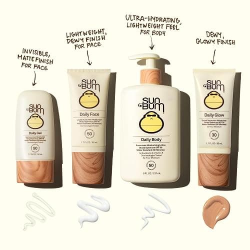 Sun Bum Daily SPF 50 Face Sunscreen Lotion - Broad Spectrum Moisturizing Facial Sunscreen with Vitamin E - Vegan and Hawaii 104 Act Compliant (Without Octinoxate & Oxybenzone) - Travel Size 1.7 oz thumbnail 5