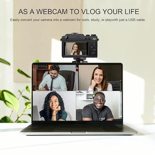 Yatao Digital Camera with WiFi, 64MP Photography and 4K 5K Vlogging Camera Kit for YouTube, Front and Rear Dual Camera for Convenient Selfie, Equipped with 64GB Micro Card thumbnail 5