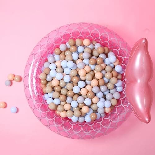 GOGOSO Ball Pits Balls for Toddlers Pack of 50 100 200 Plastics Shape Ball Non-Phthalate Non-BPA Non-Toxic 2.2-Inch Crush Proof Play Balls thumbnail 7