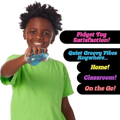 Schylling NeeDoh Nice Cube -Sensory Squeeze Toy with Super Solid Squish - 2.25" Cube - Blue thumbnail 5