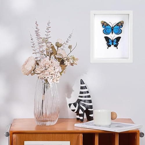 Intcwkan Cadre Photo Profond 20x29 cm, Cadre 3D A4 avec Plexiglas Premium pour Objet, Photos, DIY Artistique, Médailles, Fleurs Séchées - Décoration Murale ou de Table (Blanc) thumbnail 6