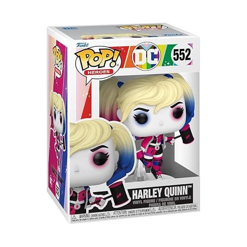 Funko Pop Heroes: Pride - Harley Quinn Q - DC Comics - Collectable Vinyl Figure - Gift Idea - Official Merchandise - Toys for Kids & Adults - Superheroes Fans - Model Figure for Collectors - Image 1