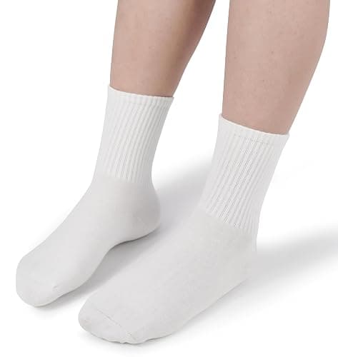 BomKinta Women Casual Calf Socks - Cute Cotton Crew Socks - Soft Above Ankle Sock 6 Pairs Size 5-10 thumbnail 5