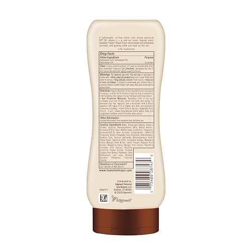 Hawaiian Tropic Sheer Touch Lotion Sunscreen, Moisturizing Broad-Spectrum Protection, SPF 30, Sun, Mango, 8 Oz thumbnail 8