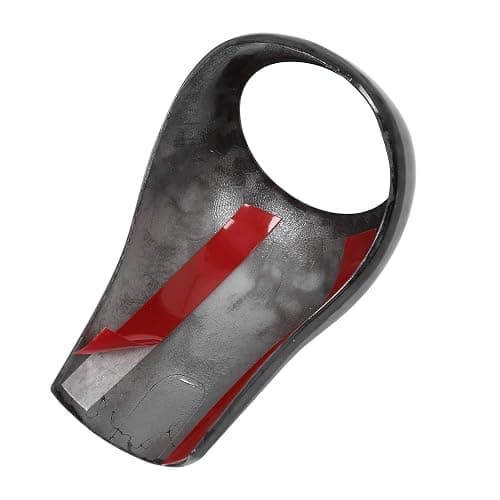 X AUTOHAUX Car Gear Shift Knob Panel Cover Carbon Fiber Pattern Sticker for Mercedes-Benz A/C-Class 2004-2011 thumbnail 7