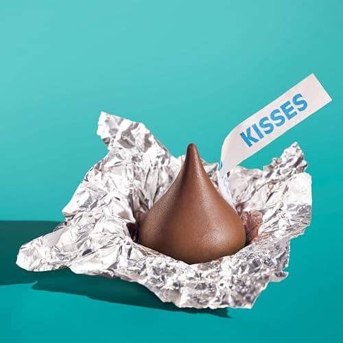 HERSHEY'S KISSES Milk Chocolate Candy Bulk Party Pack, 30 oz | Hershey Kisses Bulk, Kosher and Gluten Free, Individually Wrapped for Candy Dishes, Parties and Baking, 30 oz thumbnail 7