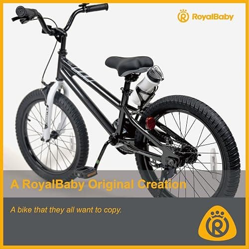 RoyalBaby Kids Bike Freestyle Classic & EZ Balance Pedal Switchable Bicycle, 12 14 16 18 Inch, 3-10 Years Toddler to Big Kids thumbnail 15