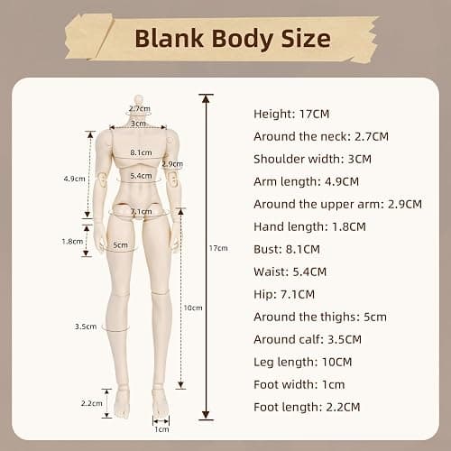 SacPero BJD Dolls BJD Blind Box 1/8 BJD Dolls 9" Ball Jointed Doll Dress Up Dolls Collectible Figures Gift for Party Birthday Ages 15 and Up PVC & ABS Costume Included-The Past in Sicily (Single Box) thumbnail 3