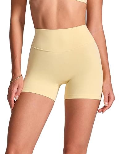INGIA No Front Seam Biker Shorts 4''/ 6'' | High Waist, Running, Spandex, Yoga, Gym, Workouts Shorts, for Women - Image 1