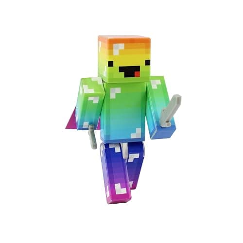 EnderToys Derpy Rainbow Guy Action Figure - Image 1