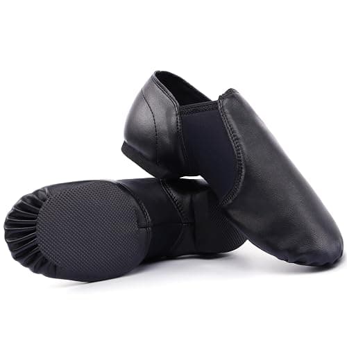 Linodes Unisex 006 PU Leather Upper Slip-on Jazz Shoe for Women and Men's Dance Shoes | Slip-on, PU Leather Upper thumbnail 6