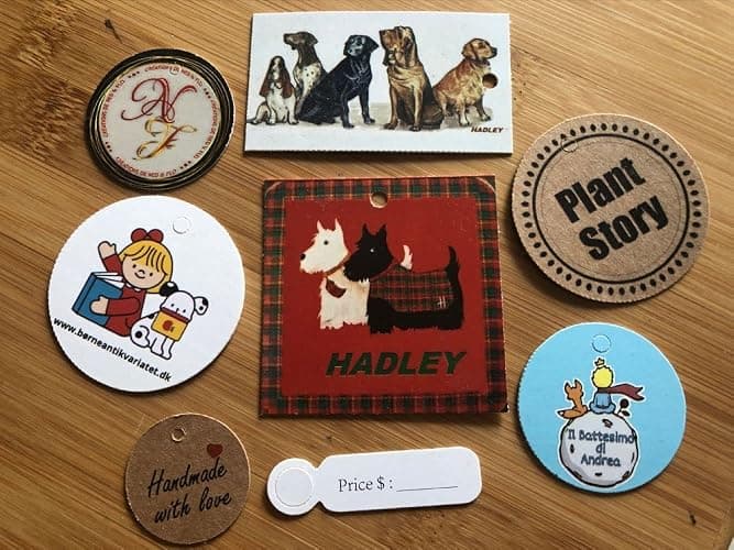 Custom Brown Kraft Paper Tags,Personalized Your Logo and Text Price Hang Tags for Clothes Gift Jewelry Handmade Business Wedding Birthday Favors thumbnail 3