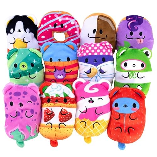 Bears vs Donuts 2 Pack Mystery Bags 4in Bean Filled Plushies: Collectibles (Styles Will Vary) thumbnail 2