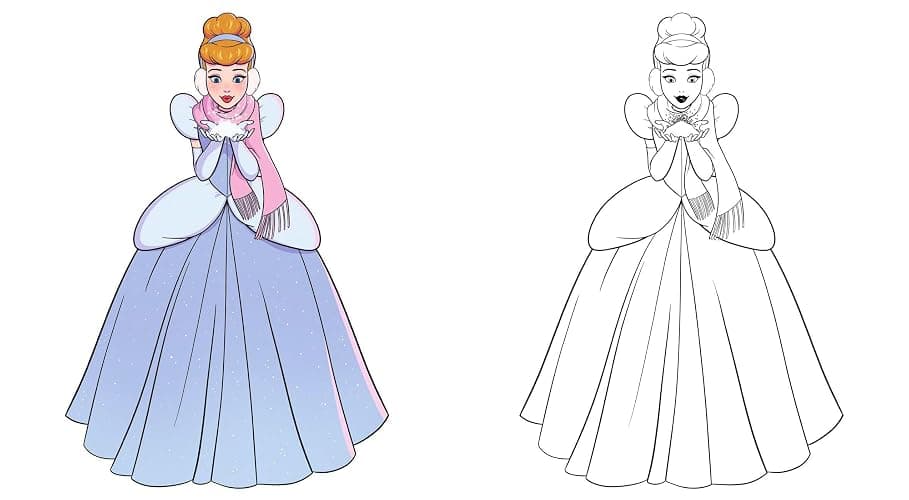 DISNEY - Calendrier de l'Avent - 24 livres pour attendre Noël thumbnail 3