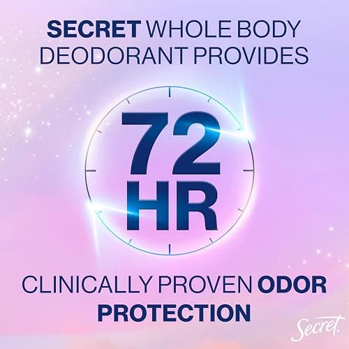 Secret Whole Body Deodorant for Women, Rosewater Scent, Aluminum Free Deodorant Spray, 72 HR Odor Protection, 3.5 oz thumbnail 6