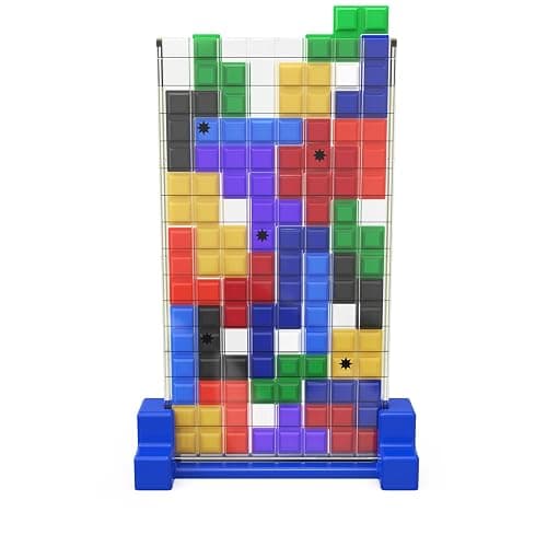 Spin Master Games, Tetris: The Board Game, Play The Classic Puzzle Game Tetris in Real Life, Multiplayer Head-to-Head Puzzle Challenge, 2-4 Players, Stocking Stuffer Gift Ideas for Ages 8 & Up thumbnail 8