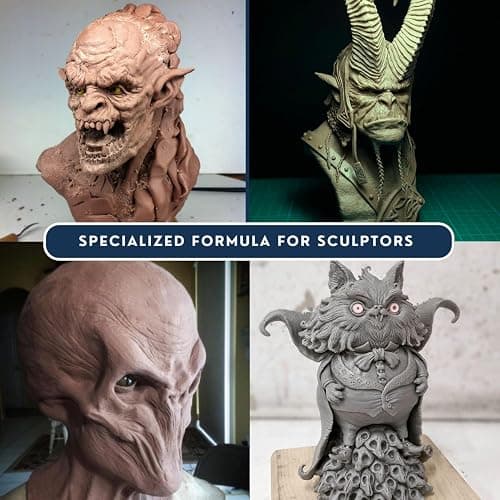 Tay- Monster Clay Premium Grade Modeling Clay (4.5lb) thumbnail 7