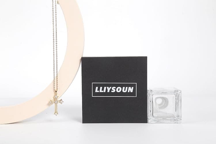 LLIYSOUN Cross Pendant Necklace for Women Jewelry Gold Cross Necklaces for Women Cross Necklace Minimalist Trendy Jewelry Valentines Day thumbnail 4