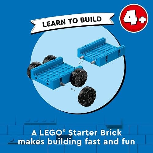 LEGO City Construction Trucks and Wrecking Ball Crane 60391 Building Toy Set for Toddler Kids Ages 4+, Includes 3 Construction Vehicles, an Abandoned House and 3 Minifigures for Pretend Play thumbnail 5
