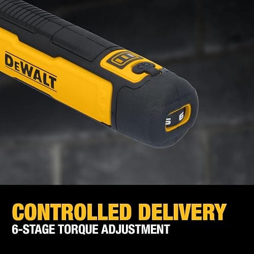 DEWALT Cordless Screwdriver, 4V USB Rechargeable Electric Screwdriver with 12 pcs Screwdriver Bit Set, LED Light, FLEXDRIVE Control, Compact, Ergonomic (DWHT66719) thumbnail 6