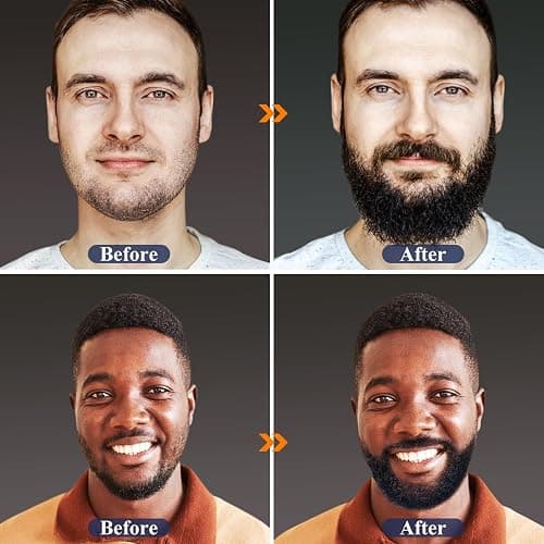 MALE GOD Beard Growth Kit, Beard Kit W/Men's Shaving & Grooming Sets, Upgraded Beard Growth Oil W/Biotin and Batana Oil, Balm, Comb for Spot/Patchy Beard, Christmas Gifts for Men Him Boyfriend Husband thumbnail 3